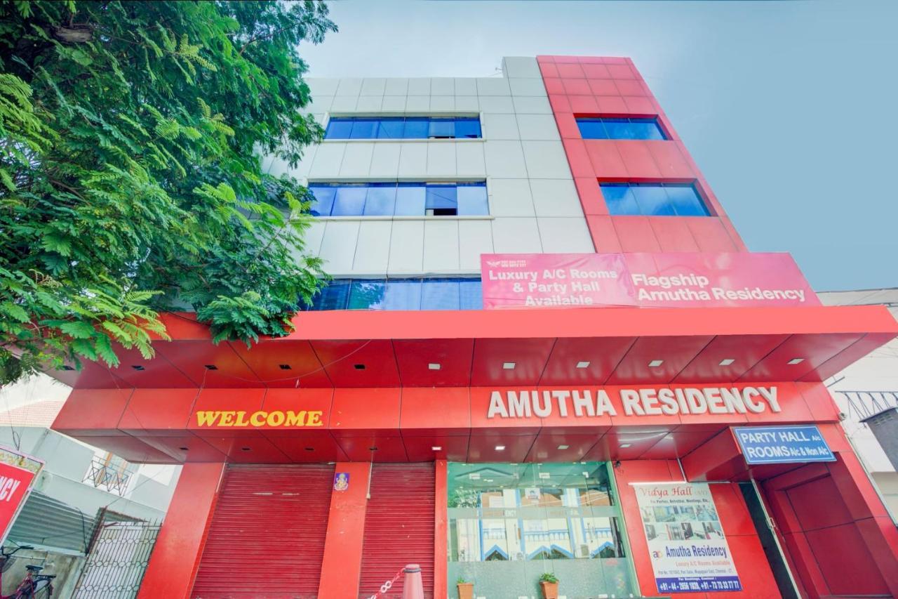 Oyo Flagship Amutha Residency Hotel Chennai Bagian luar foto